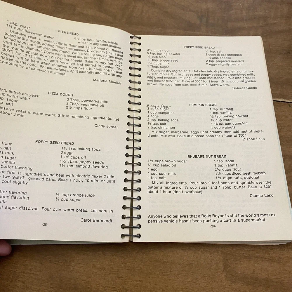 Our Redeemer Lutheran Church Cookbook Cohasset Minnesota VTG Country Cookin